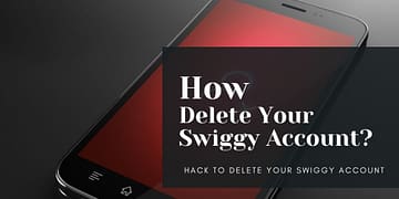 How to delete your swiggy account